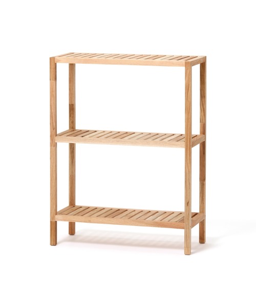 Francfranc（フランフラン）の「【W650xH845】ミン シェルフ ワイド S ナチュラル（家具・レディース・ナチュラル・FREE）」の2枚目の写真