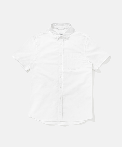 Saturdays NYC(サタデーズ ニューヨークシティ )の「Esquina Oxford Short Sleeve Shirt(シャツ/ブラウス・メンズ・ネイビー/ピンク/ブラック/ホワイト・X-SMALL/M/S/L/X-LARGE)」の2枚目の写真