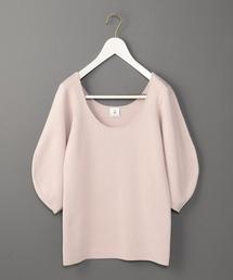 6 | ＜6(ROKU)＞VOLUMINOUS SLEEVE KNIT/ﾆｯﾄ о(ニット/セーター)