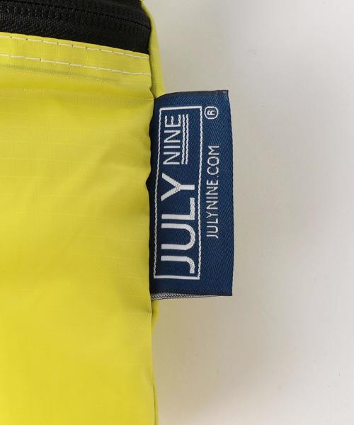 BEAUTY&YOUTH UNITED ARROWS(ビューティーアンドユースユナイテッドアローズ)の「【別注】<JULY NINE> MINI SHOULDER/バッグ ◆(ショルダーバッグ・メンズ・ホワイト/ブラック/イエロー・FREE)」の8枚目の写真