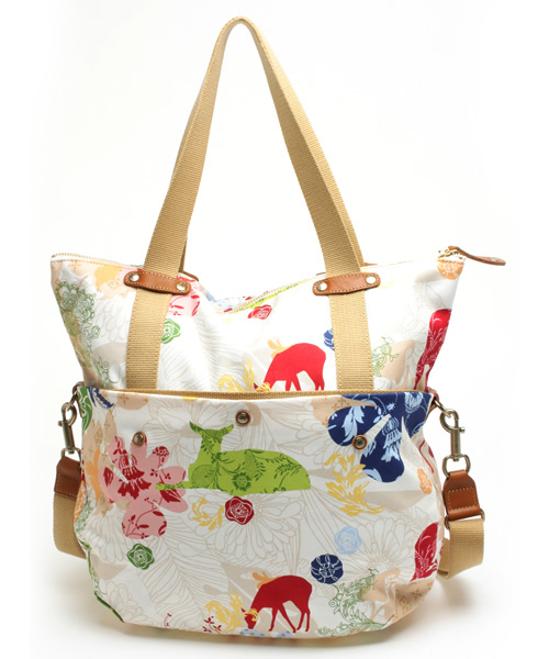 russet（ラシット）の「SOLEIL 和柄プリントバッグ（トートバッグ