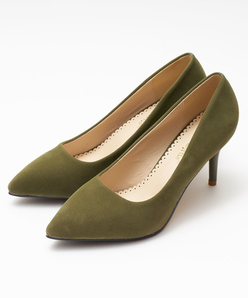 Futier land（フューティアランド）の「【ロングセラー！】走れる！クッションあり！ポインテッドトゥパンプス（パンプス・レディース・アニマル/カーキ/グレー/レオパード/ブルー/ベージュ/ピンク/ブラウン/ブルー系その他/レッド/ブラック/テラコッタ/ネイビー/ダークネイビー/ダークグリーン/パープル系その他/マスタード/エメラルド/チェック/ブルー系その他2/ピンクゴールド/ブラック系その他/レッド系その他/その他/アイボリー/ピンクベージュ/グレイッシュベージュ/ブラック系その他2/イエロー系その他3/レッド系その他3/アイボリー系1/ベージュ系1/シルバー/シルバー系その他/ゴールド/ベージュ系その他/シルバー系その他3/ブラック系その他3/ベージュ系その他3・39/40/38/36/37/35/41/34）」の16枚目の写真