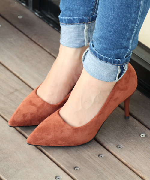 Futier land（フューティアランド）の「【ロングセラー！】走れる！クッションあり！ポインテッドトゥパンプス（パンプス・レディース・アニマル/カーキ/グレー/レオパード/ブルー/ベージュ/ピンク/ブラウン/ブルー系その他/レッド/ブラック/テラコッタ/ネイビー/ダークネイビー/ダークグリーン/パープル系その他/マスタード/エメラルド/チェック/ブルー系その他2/ピンクゴールド/ブラック系その他/レッド系その他/その他/アイボリー/ピンクベージュ/グレイッシュベージュ/ブラック系その他2/イエロー系その他3/レッド系その他3/アイボリー系1/ベージュ系1/シルバー/シルバー系その他/ゴールド/ベージュ系その他/シルバー系その他3/ブラック系その他3/ベージュ系その他3・39/40/38/36/37/35/41/34）」の8枚目の写真