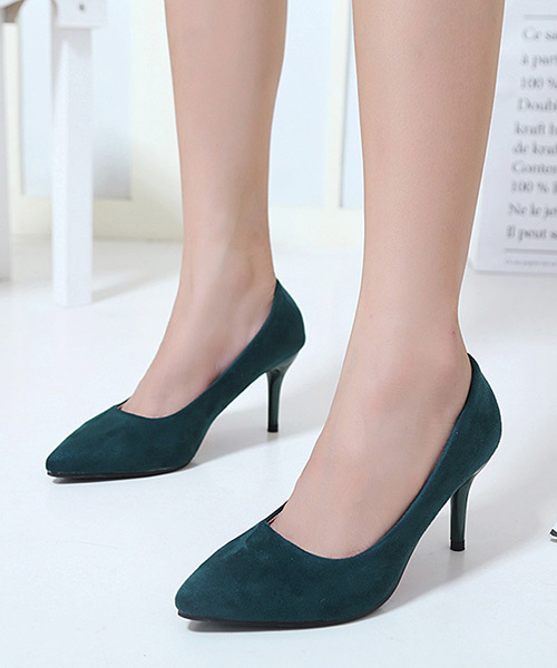 Futier land（フューティアランド）の「【ロングセラー！】走れる！クッションあり！ポインテッドトゥパンプス（パンプス・レディース・アニマル/カーキ/グレー/レオパード/ブルー/ベージュ/ピンク/ブラウン/ブルー系その他/レッド/ブラック/テラコッタ/ネイビー/ダークネイビー/ダークグリーン/パープル系その他/マスタード/エメラルド/チェック/ブルー系その他2/ピンクゴールド/ブラック系その他/レッド系その他/その他/アイボリー/ピンクベージュ/グレイッシュベージュ/ブラック系その他2/イエロー系その他3/レッド系その他3/アイボリー系1/ベージュ系1/シルバー/シルバー系その他/ゴールド/ベージュ系その他/シルバー系その他3/ブラック系その他3/ベージュ系その他3・39/40/38/36/37/35/41/34）」の15枚目の写真