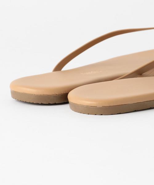 TKEES（ティキーズ）の「＜TKEES＞レザービーチサンダル ◆（ビーチサンダル・レディース・ゴールド/ブラック/ベージュ/オリーブ・7/6/8）」の10枚目の写真