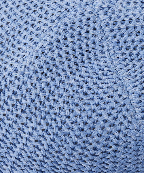 Eldia'lu（エルディアル）の「メッシュベレー帽（ハンチング/ベレー帽・レディース・オフホワイト/ブラック/サックスブルー/ベージュ・ﾌﾘ-）」の5枚目の写真