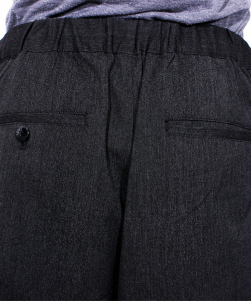 8(eight)(エイト)の「ワイドパンツ サルエル スーツ生地(スラックス・メンズ・チャコールグレー/ブラック/ネイビー・LARGE/MEDIUM)」の15枚目の写真
