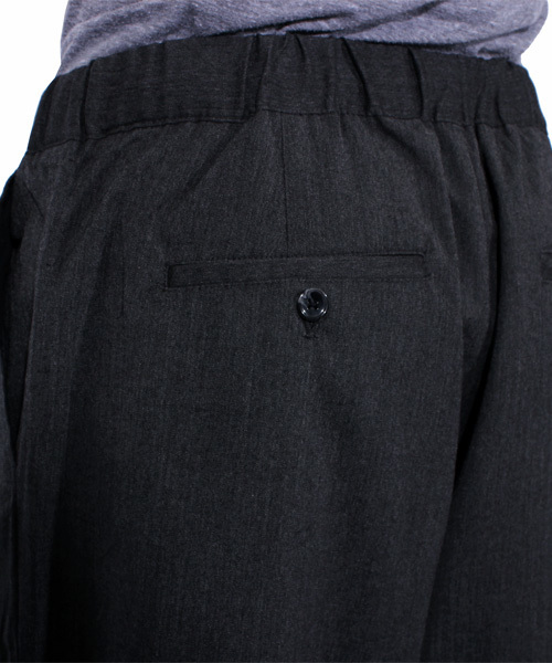 8(eight)(エイト)の「ワイドパンツ サルエル スーツ生地(スラックス・メンズ・チャコールグレー/ブラック/ネイビー・LARGE/MEDIUM)」の18枚目の写真