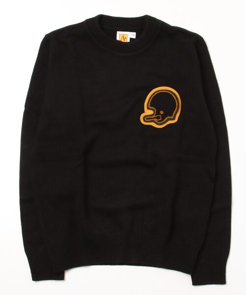 【A+ CAREER APPAREL/エープラスキャリアアパレル】CLASSIC CREW NECK L/S WITH POWERS (UN)（ニット/セーター）｜TONE SELECT WEAR（トーンセレクトウェア） 10,780円