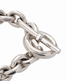 Dr.  LAVER ラバー 10MM Cable Chain T Bar ラバー LAVER 10mm Cable Chain T Bar Bracelet 1cm ケーブル
