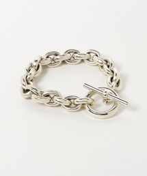 Dr.  LAVER ラバー 10MM Cable Chain T Bar ラバー LAVER 10mm Cable Chain T Bar Bracelet 1cm ケーブル