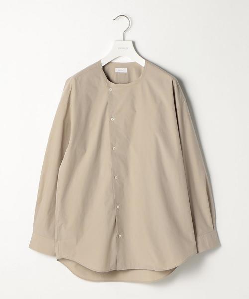 EN ROUTE（アンルート）の「＜EN ROUTE＞ アシンメトリーノーカラー