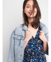 GAP（ギャップ）の「Gap フローラルプリント ティアード ミディ
