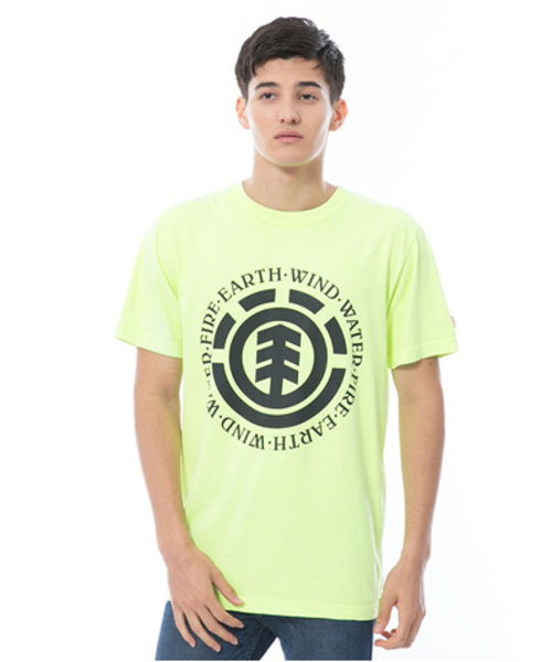 ELEMENT（エレメント）の「ELEMENT メンズ  NEON SS Ｔシャツ（Tシャツ/カットソー・メンズ・ホワイト/ブルー/ピンク/グリーン/ブラック・X-LARGE/MEDIUM/LARGE）」の3枚目の写真