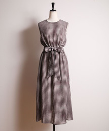 &. NOSTALGIA | ギンガムチェック/ドットマキシワンピース(ワンピース)