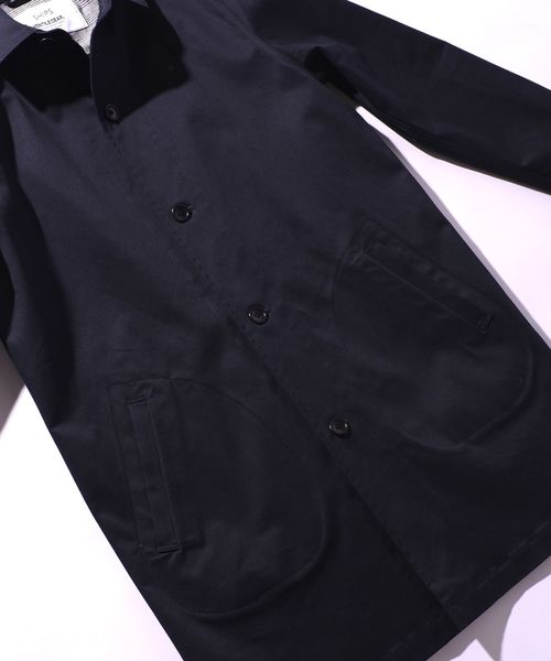 VENTILE ステンカラーコート ネイビー セール】SU: VENTILE ショップコート2（ステンカラーコート