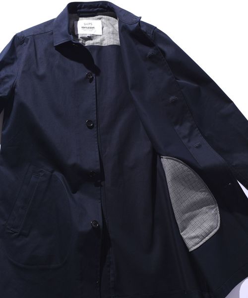 VENTILE ステンカラーコート ネイビー セール】SU: VENTILE ショップコート2（ステンカラーコート