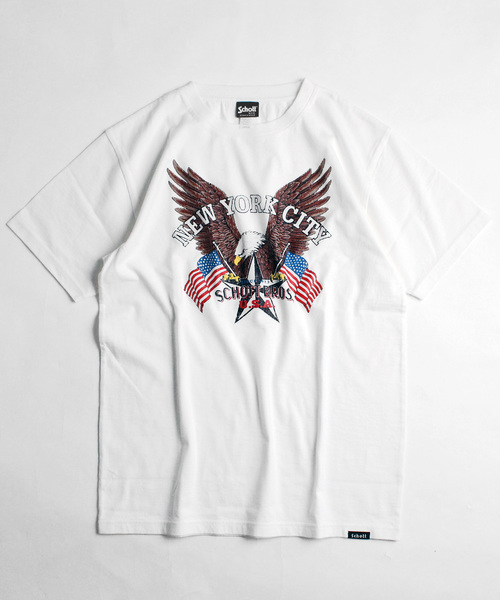 Schott ショット の 限定商品 Schott ショット American Eagle T Shirt アメリカン イーグル Tシャツ Tシャツ カットソー Wear