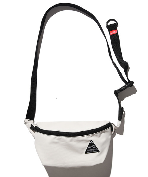 BELLWOODMADE(ベルウッドメイド)の「【BELLWOODMADE】STRIPE RIP HIPBAG/ウエストバッグ(ボディバッグ/ウエストポーチ・メンズ・ブラック/ネイビー/ホワイト/レッド/イエロー・FREE)」の10枚目の写真