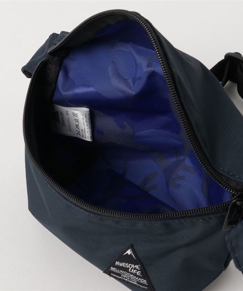 BELLWOODMADE(ベルウッドメイド)の「【BELLWOODMADE】STRIPE RIP HIPBAG/ウエストバッグ(ボディバッグ/ウエストポーチ・メンズ・ブラック/ネイビー/ホワイト/レッド/イエロー・FREE)」の8枚目の写真