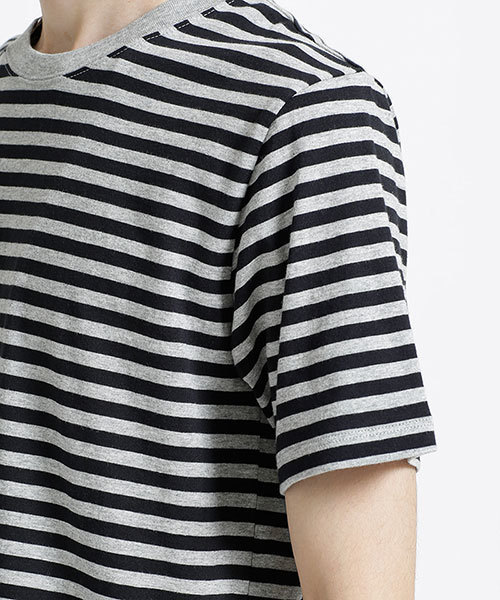 NANO universe（ナノユニバース）の「コットン天竺ボーダーＴシャツ（Tシャツ/カットソー・メンズ・その他1/その他2/その他4/その他3・SMALL/MEDIUM/LARGE/X-LARGE）」の11枚目の写真