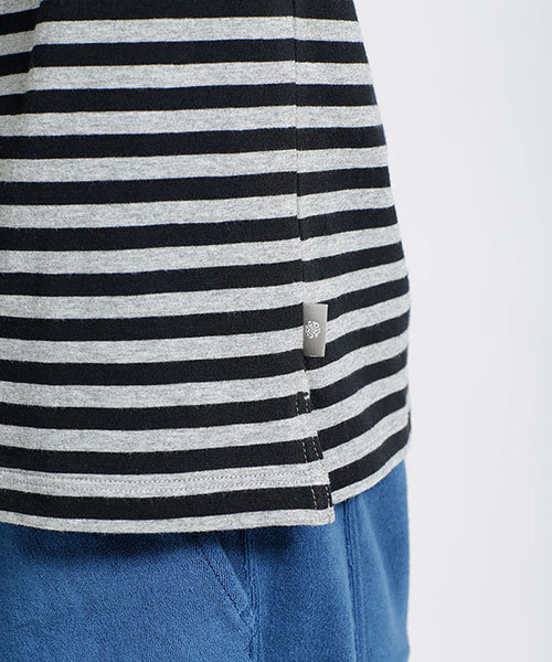 NANO universe（ナノユニバース）の「コットン天竺ボーダーＴシャツ（Tシャツ/カットソー・メンズ・その他1/その他2/その他4/その他3・SMALL/MEDIUM/LARGE/X-LARGE）」の12枚目の写真