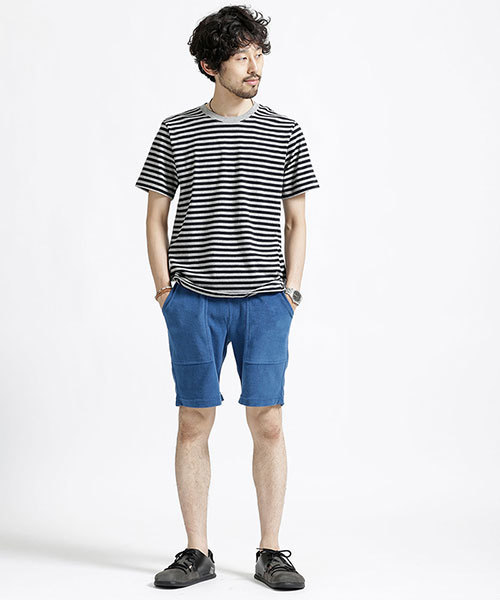 NANO universe（ナノユニバース）の「コットン天竺ボーダーＴシャツ（Tシャツ/カットソー・メンズ・その他1/その他2/その他4/その他3・SMALL/MEDIUM/LARGE/X-LARGE）」の15枚目の写真