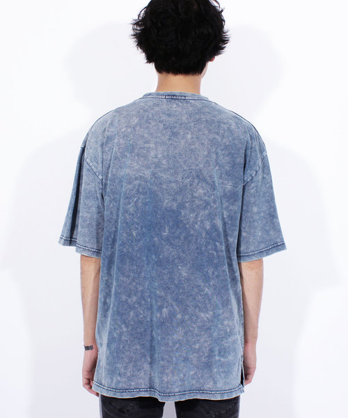 8(eight)(エイト)の「デニム 半袖Tシャツ アメカジ ビッグT(Tシャツ/カットソー・メンズ・インディゴブルー/ブルー・MEDIUM/LARGE)」の6枚目の写真