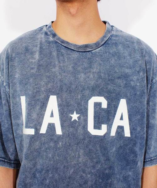 8(eight)(エイト)の「デニム 半袖Tシャツ アメカジ ビッグT(Tシャツ/カットソー・メンズ・インディゴブルー/ブルー・MEDIUM/LARGE)」の7枚目の写真