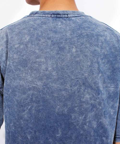 8(eight)(エイト)の「デニム 半袖Tシャツ アメカジ ビッグT(Tシャツ/カットソー・メンズ・インディゴブルー/ブルー・MEDIUM/LARGE)」の10枚目の写真