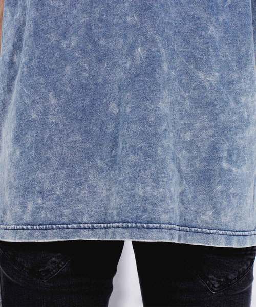 8(eight)(エイト)の「デニム 半袖Tシャツ アメカジ ビッグT(Tシャツ/カットソー・メンズ・インディゴブルー/ブルー・MEDIUM/LARGE)」の18枚目の写真