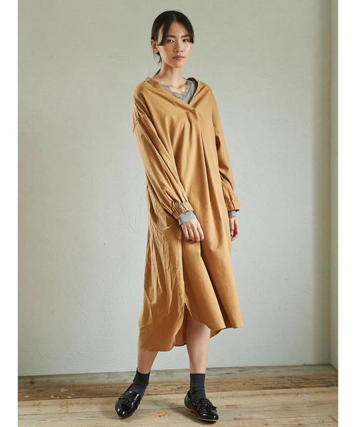 AMERICAN HOLIC(アメリカンホリック)の「・Vネックレーステレコプルオーバー(Tシャツ/カットソー・レディース・チャコールグレー/ブラック/アイボリー/杢グレー/キャメル/その他7/ブルーグリーン/ホワイト系その他4・M/L)」の17枚目の写真