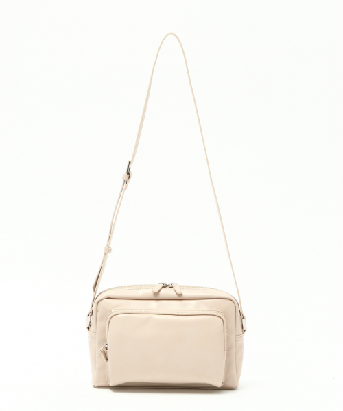 LOWRYS FARM（ローリーズファーム）の「ＺＩＰショルダー　821253（ショルダーバッグ・レディース・ブラック/ベージュ・FREE）」の6枚目の写真