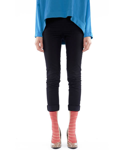 proef(プロエフ)の「【proef】Stripe socks(ソックス/靴下・レディース・ホワイト/ブラック/レッド/ターコイズブルー・ONE SIZE)」の4枚目の写真