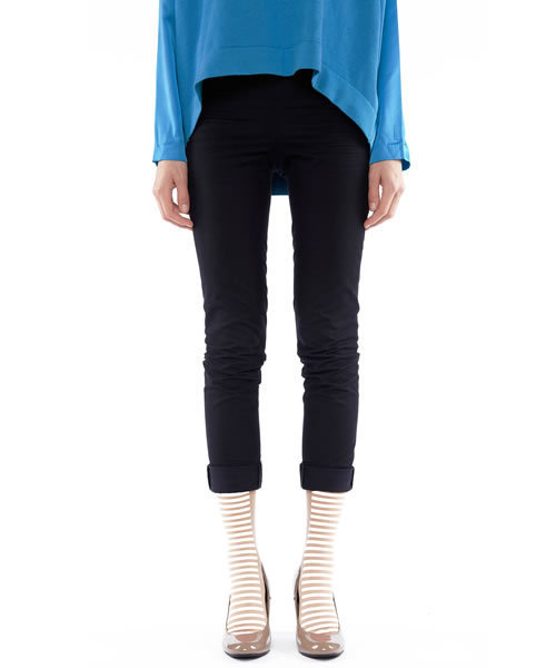 proef(プロエフ)の「【proef】Stripe socks(ソックス/靴下・レディース・ホワイト/ブラック/レッド/ターコイズブルー・ONE SIZE)」の1枚目の写真