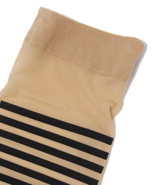 proef(プロエフ)の「【proef】Stripe socks(ソックス/靴下・レディース・ホワイト/ブラック/レッド/ターコイズブルー・ONE SIZE)」の5枚目の写真