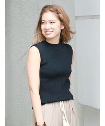 ハイネックノースリニット