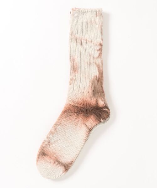 ANONYMOUSISM(アノニマスイズム)の「【AnonymousIsm】アンイーブンダイ/クルー丈ソックス/アノニマスイズム(ソックス/靴下・メンズ・ブラウン/カーキ/オレンジ/インディゴブルー/レッド/ライトブラウン/グリーン/マスタード/グレー/ブルー/レンガ/パープル/オレンジ系その他/ブルー系その他/ブラウン系/ネイビー/エンジ/モスグリーン/イエロー系その他/ゴールド・フリー(M)/25cm~27cm/MENS/25~27cm/23cm~25cm/23㎝~25㎝/25㎝~27㎝)」の5枚目の写真