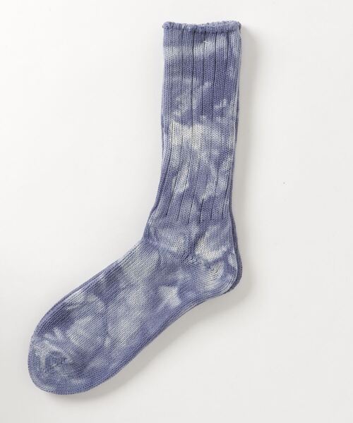 ANONYMOUSISM(アノニマスイズム)の「【AnonymousIsm】アンイーブンダイ/クルー丈ソックス/アノニマスイズム(ソックス/靴下・メンズ・ブラウン/カーキ/オレンジ/インディゴブルー/レッド/ライトブラウン/グリーン/マスタード/グレー/ブルー/レンガ/パープル/オレンジ系その他/ブルー系その他/ブラウン系/ネイビー/エンジ/モスグリーン/イエロー系その他/ゴールド・フリー(M)/25cm~27cm/MENS/25~27cm/23cm~25cm/23㎝~25㎝/25㎝~27㎝)」の9枚目の写真