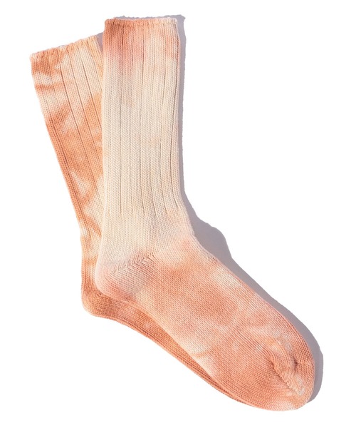 ANONYMOUSISM(アノニマスイズム)の「【AnonymousIsm】アンイーブンダイ/クルー丈ソックス/アノニマスイズム(ソックス/靴下・メンズ・ブラウン/カーキ/オレンジ/インディゴブルー/レッド/ライトブラウン/グリーン/マスタード/グレー/ブルー/レンガ/パープル/オレンジ系その他/ブルー系その他/ブラウン系/ネイビー/エンジ/モスグリーン/イエロー系その他/ゴールド・フリー(M)/25cm~27cm/MENS/25~27cm/23cm~25cm/23㎝~25㎝/25㎝~27㎝)」の22枚目の写真