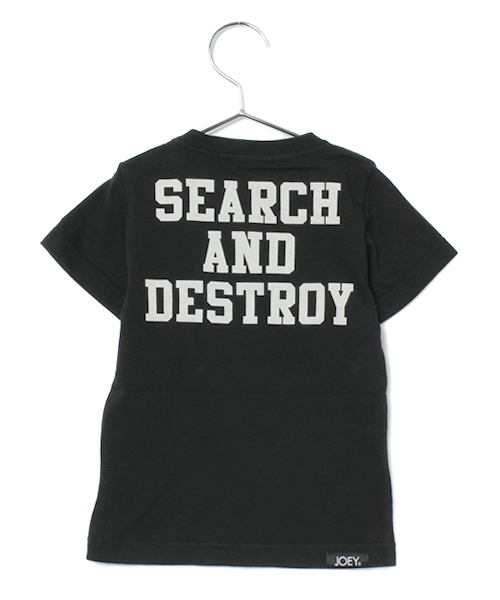 JOEY HYSTERIC（ジョーイヒステリック）の「WOMAN ON SKULL pt T-SH（Tシャツ/カットソー・キッズ・キナリ/ブラック・MEDIUM/SMALL/X-SMALL）」の8枚目の写真