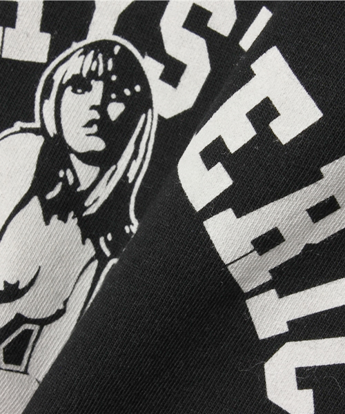 JOEY HYSTERIC（ジョーイヒステリック）の「WOMAN ON SKULL pt T-SH（Tシャツ/カットソー・キッズ・キナリ/ブラック・MEDIUM/SMALL/X-SMALL）」の7枚目の写真