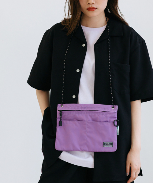 MEI(メイ)の「【MEI】SACOCHE 19 サコッシュ(ショルダーバッグ・メンズ・ホワイト/ブラック/ベージュ/パープル/ネイビー/ブラウン/グレー/レッド/ピンク/イエロー/オレンジ/ブルー/グリーン/オリーブドラブ/チャコール・FREE)」の11枚目の写真