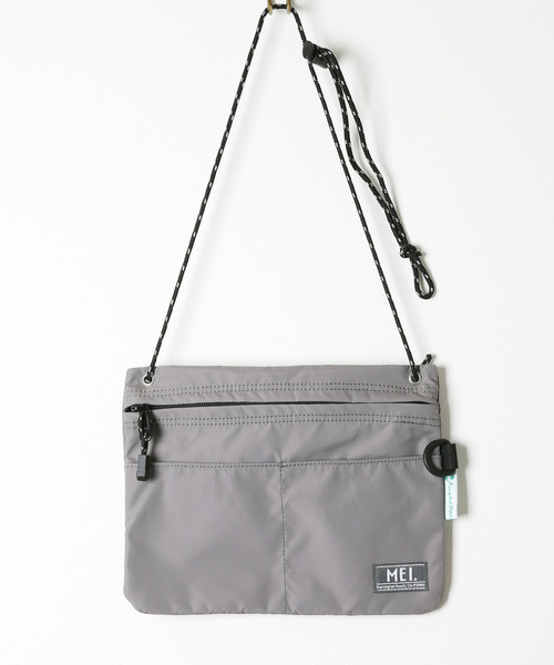 MEI(メイ)の「【MEI】SACOCHE 19 サコッシュ(ショルダーバッグ・メンズ・ホワイト/ブラック/ベージュ/パープル/ネイビー/ブラウン/グレー/レッド/ピンク/イエロー/オレンジ/ブルー/グリーン/オリーブドラブ/チャコール・FREE)」の5枚目の写真