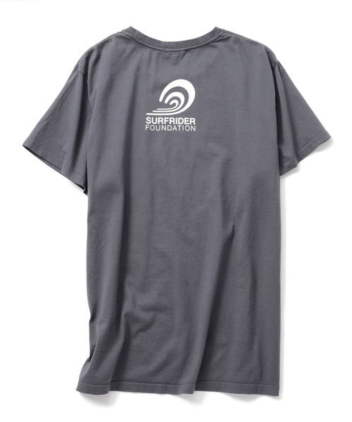 SEAGREEN（シーグリーン）の「SEAGREEN(シーグリーン)×SURFRIDER S/S 2 カットソー（Tシャツ/カットソー・メンズ・ホワイト/チャコールグレー・1/2/3）」の9枚目の写真