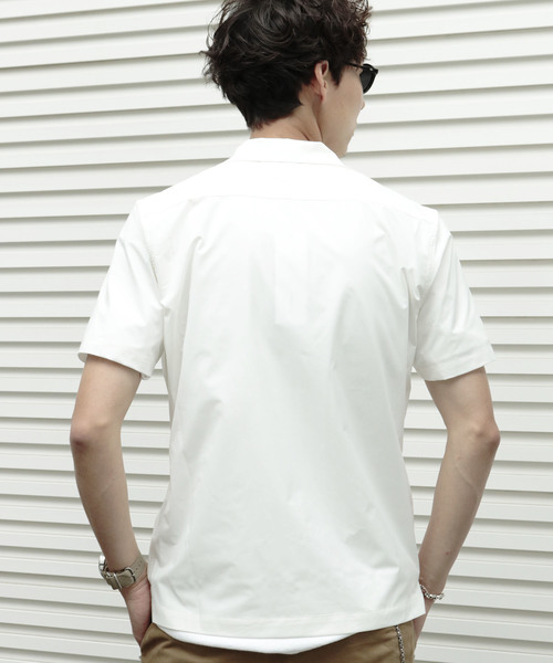 junhashimoto（ジュンハシモト）の「2WAY STRETCH SHIRTS