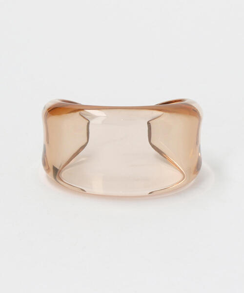 BEAUTY&YOUTH UNITED ARROWS（ビューティーアンドユースユナイテッドアローズ）の「BY∴ クリアバングル 2（バングル/リストバンド・レディース・ブラウン/パープル・FREE）」の7枚目の写真