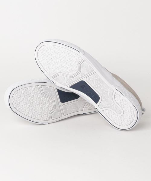 SLACK FOOTWEAR（スラックフットウェア）の「[SLACK / スラック]CALMER LX (SLIP-ON)（スニーカー・メンズ・ベージュ/ホワイト×ホワイト/ブラック×ホワイト/ブラック×ブラック/シルバー・26.5cm/27cm/27.5cm/28cm/26cm/23cm/24cm/24.5cm/23.5cm）」の7枚目の写真