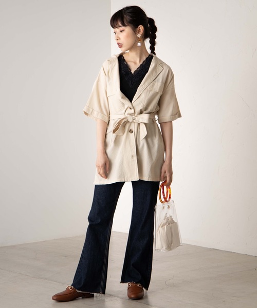 WEGO（ウィゴー）の「WEGO/2wayバックレースキャミソール（キャミソール・レディース・ブラック/ブラウン/オフホワイト・FREE）」の8枚目の写真