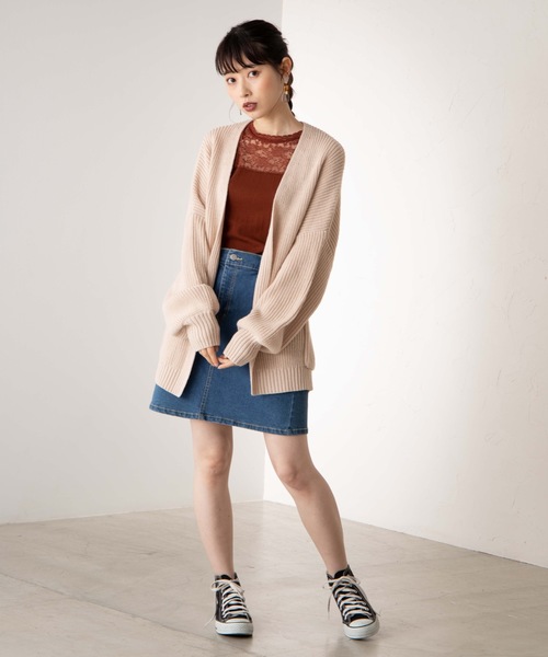 WEGO（ウィゴー）の「WEGO/2wayバックレースキャミソール（キャミソール・レディース・ブラック/ブラウン/オフホワイト・FREE）」の5枚目の写真